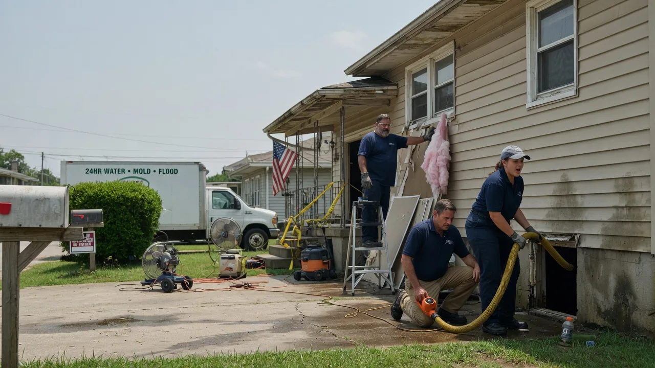 Water Damage Repair in Oak Creek, WI near me